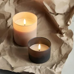 Glass Candle, grey