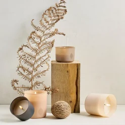 Glass Candle, vanilla