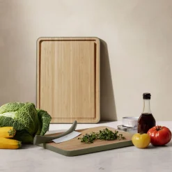 Green Tool bambusskærebræt med saftrille