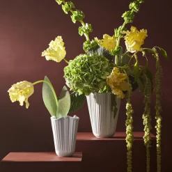 Hammershøi Unfold Vase, hvid