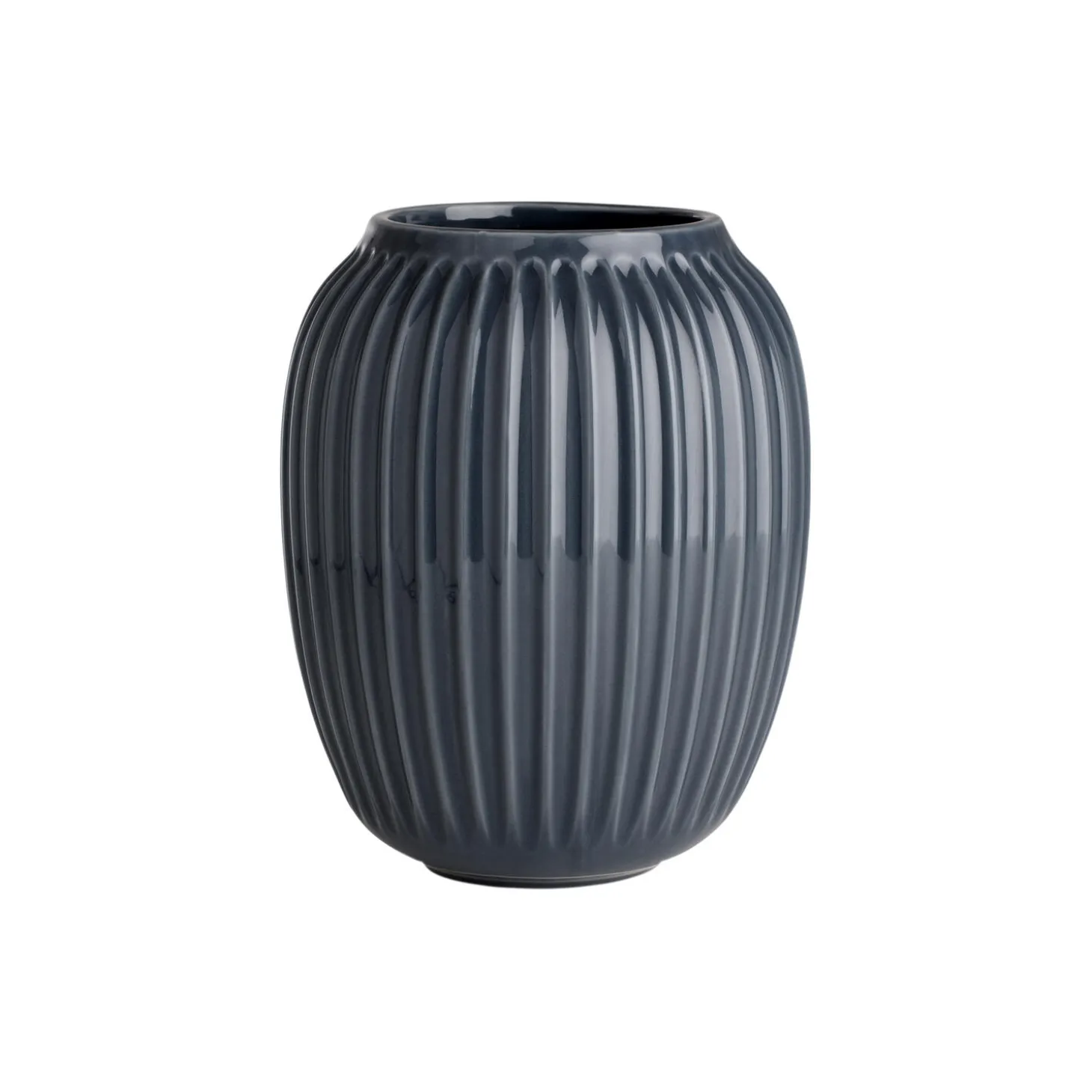 Hammershøi vase, antracitgrå