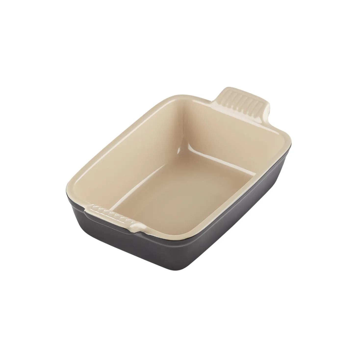 Heritage rektangulært fad 19 cm, black