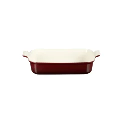 Heritage rektangulært fad 32 cm, garnet