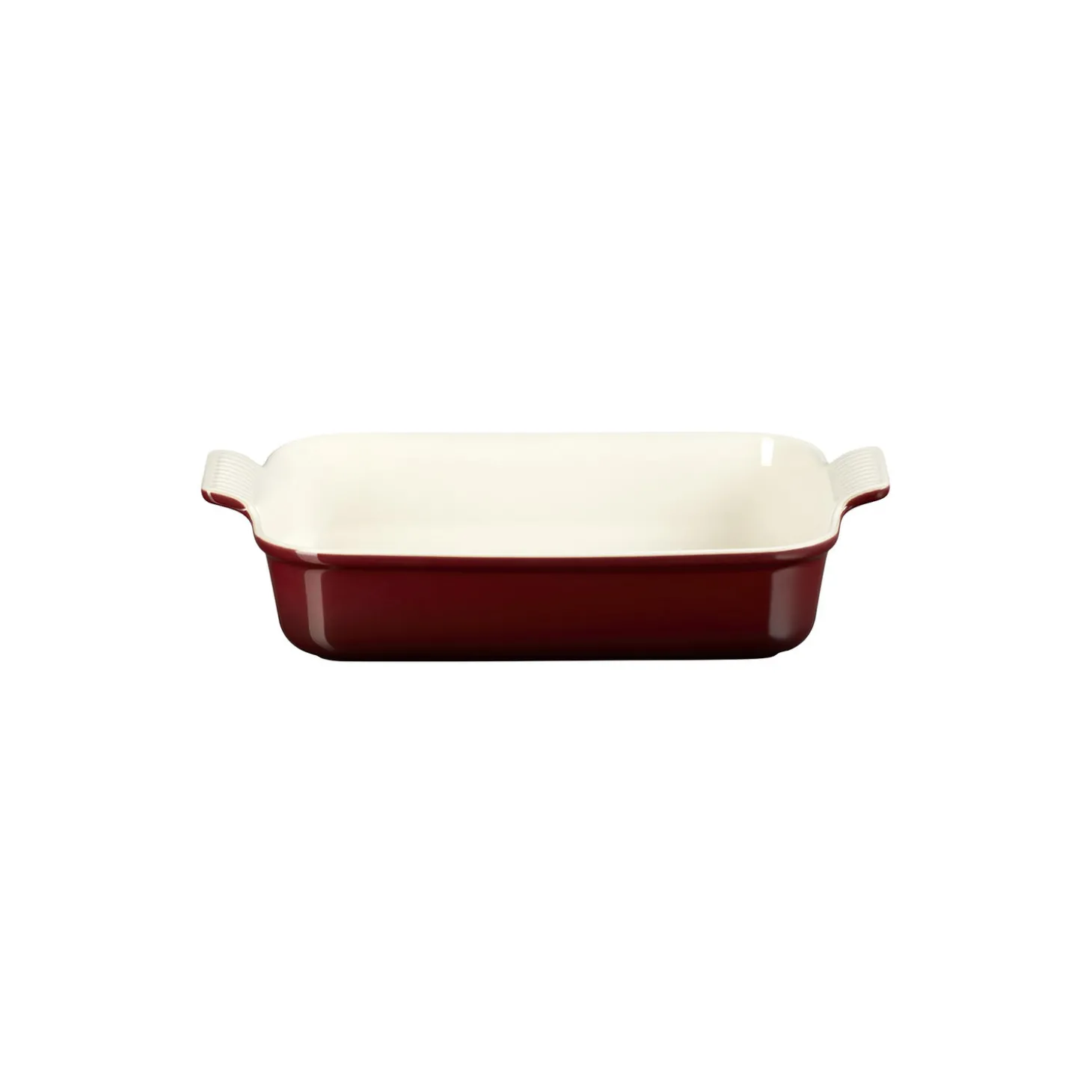 Heritage rektangulært fad 32 cm, garnet