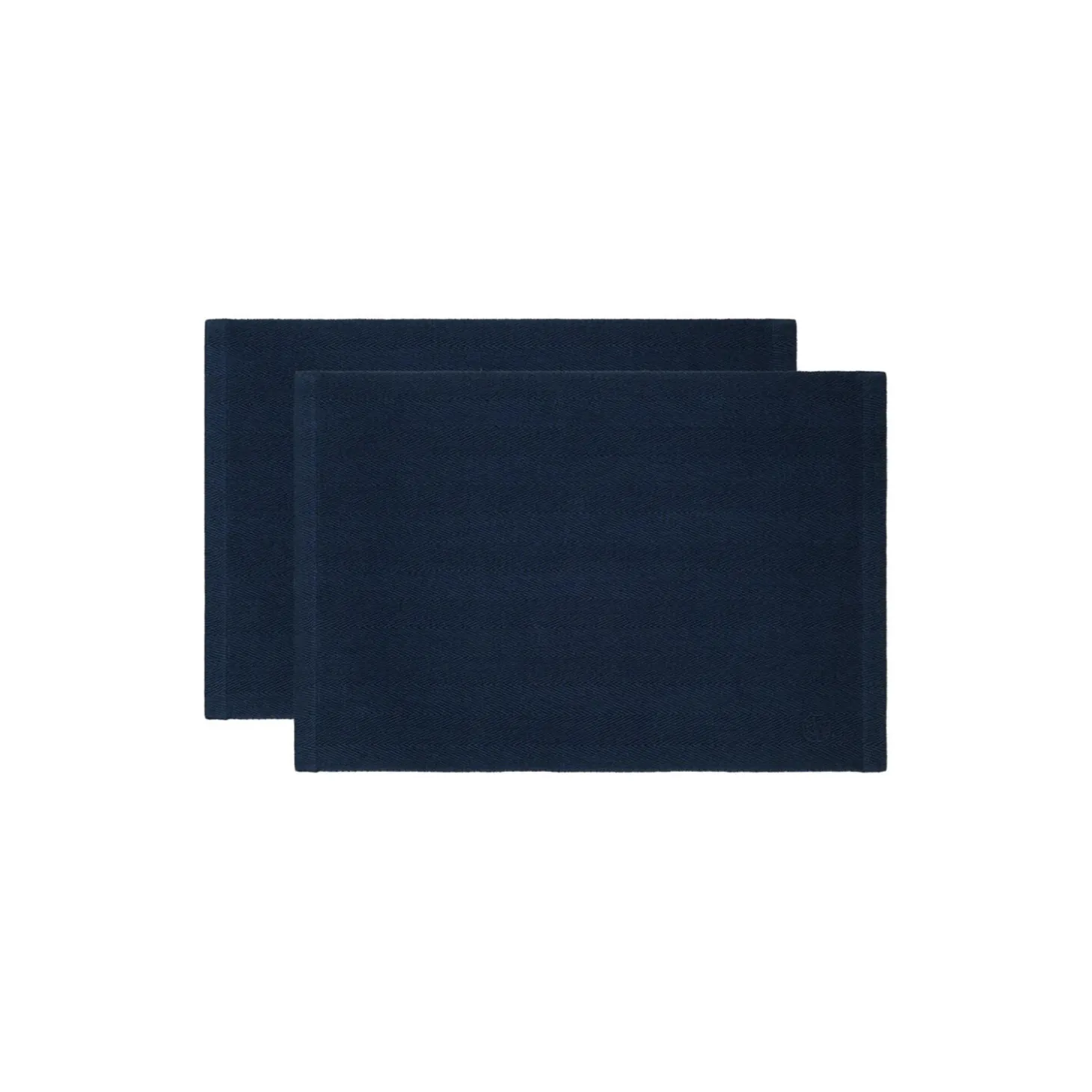 HERRINGBONE dækkeserviet, dark blue