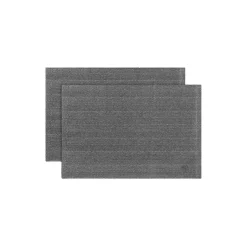 HERRINGBONE dækkeserviet, dark grey