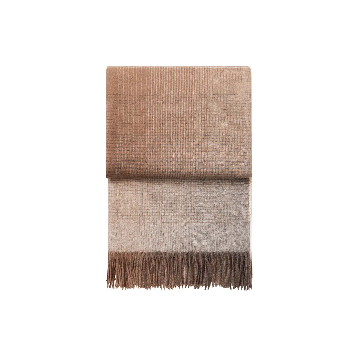 Horizon plaid, camel
