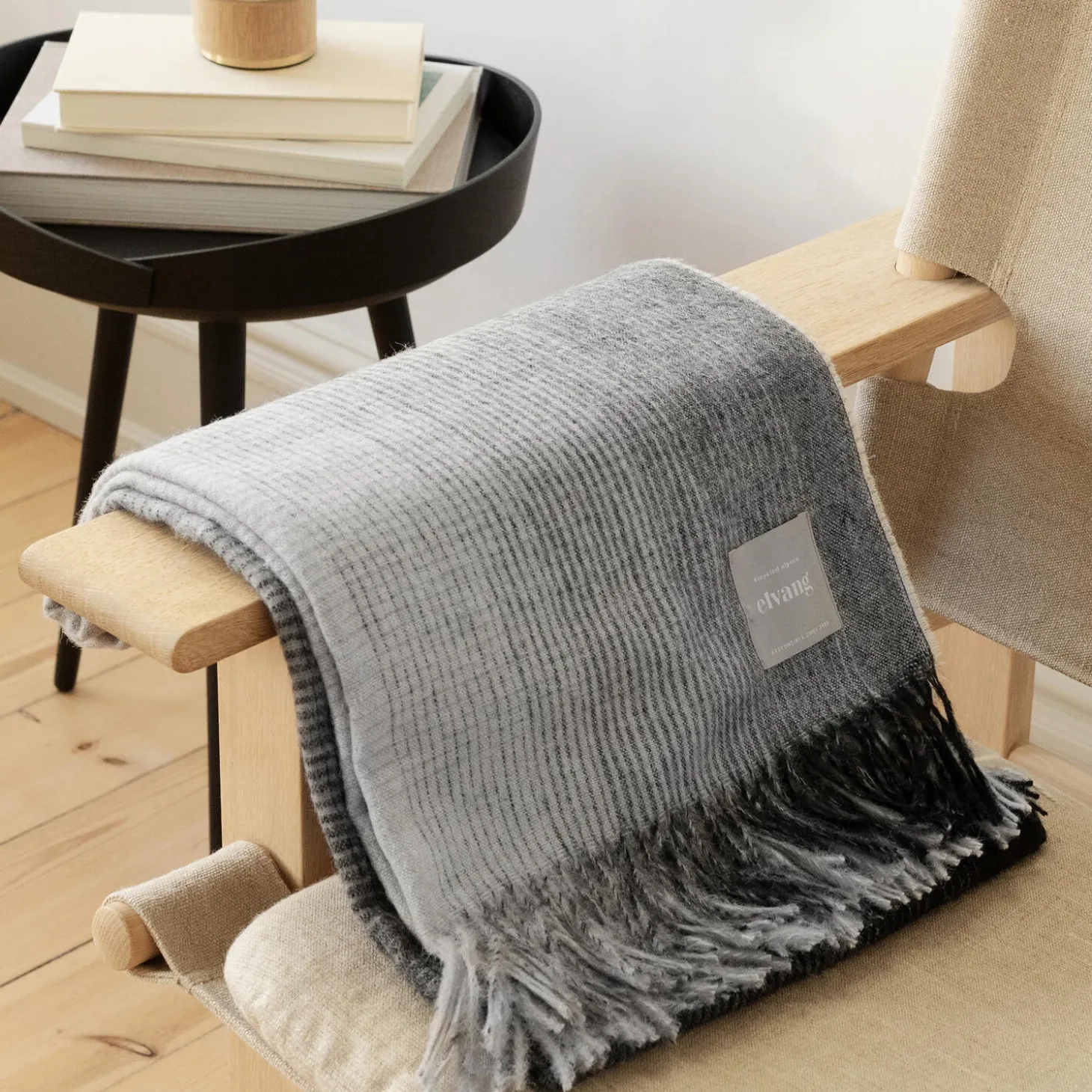 Horizon plaid, grey