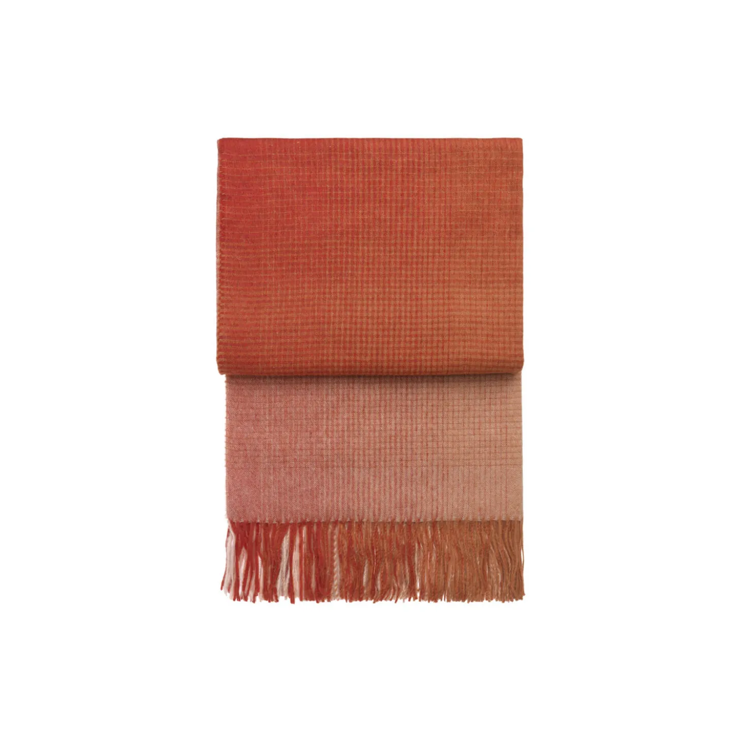 Horizon plaid, teracotta