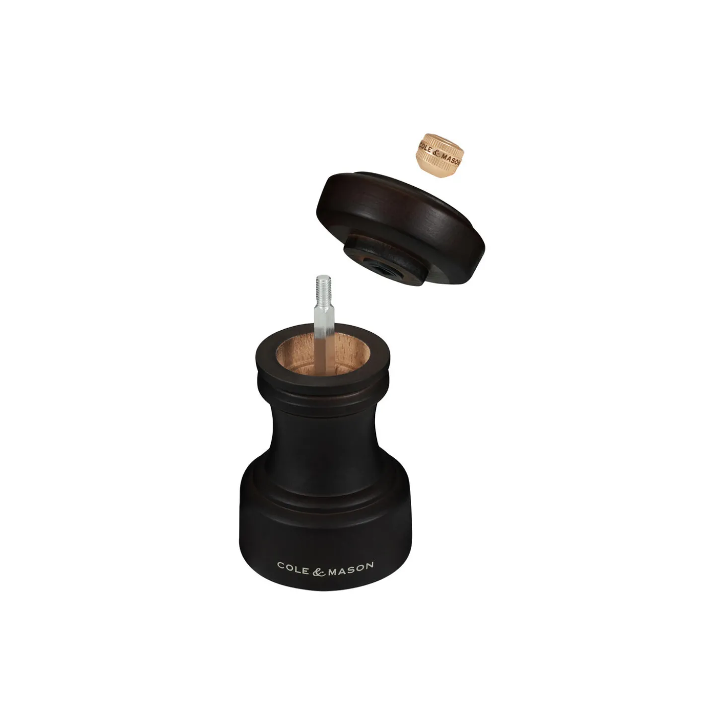 Hoxton Salt and pepper set, mørk brun