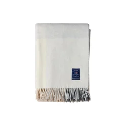 Icons CheckedRecycledWoolThrow, white/beige/grey