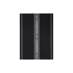 Icons Cotton Jacquard Star Kitchen Towel, black/white