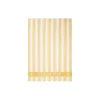 Icons Cotton Twill Waffle Striped viskestykke, yellow/white