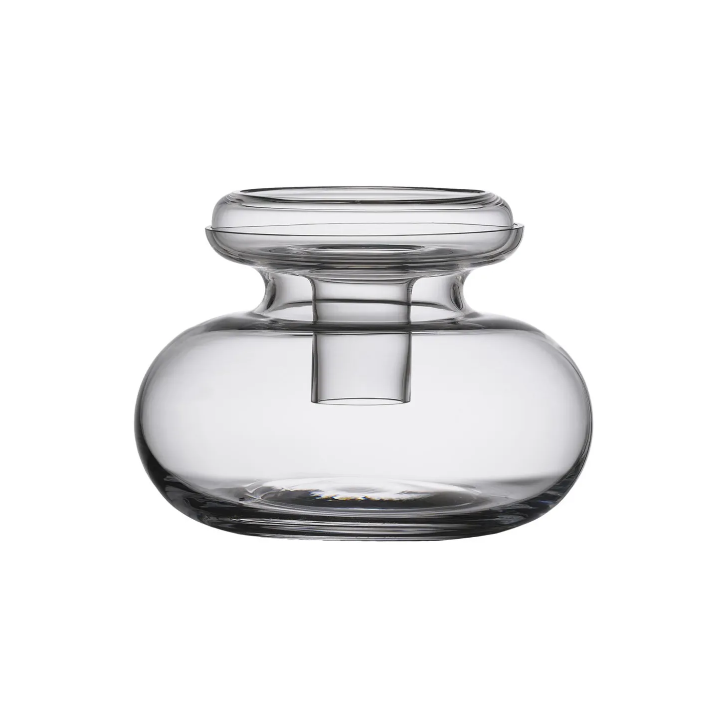 Inu vase, pure clear