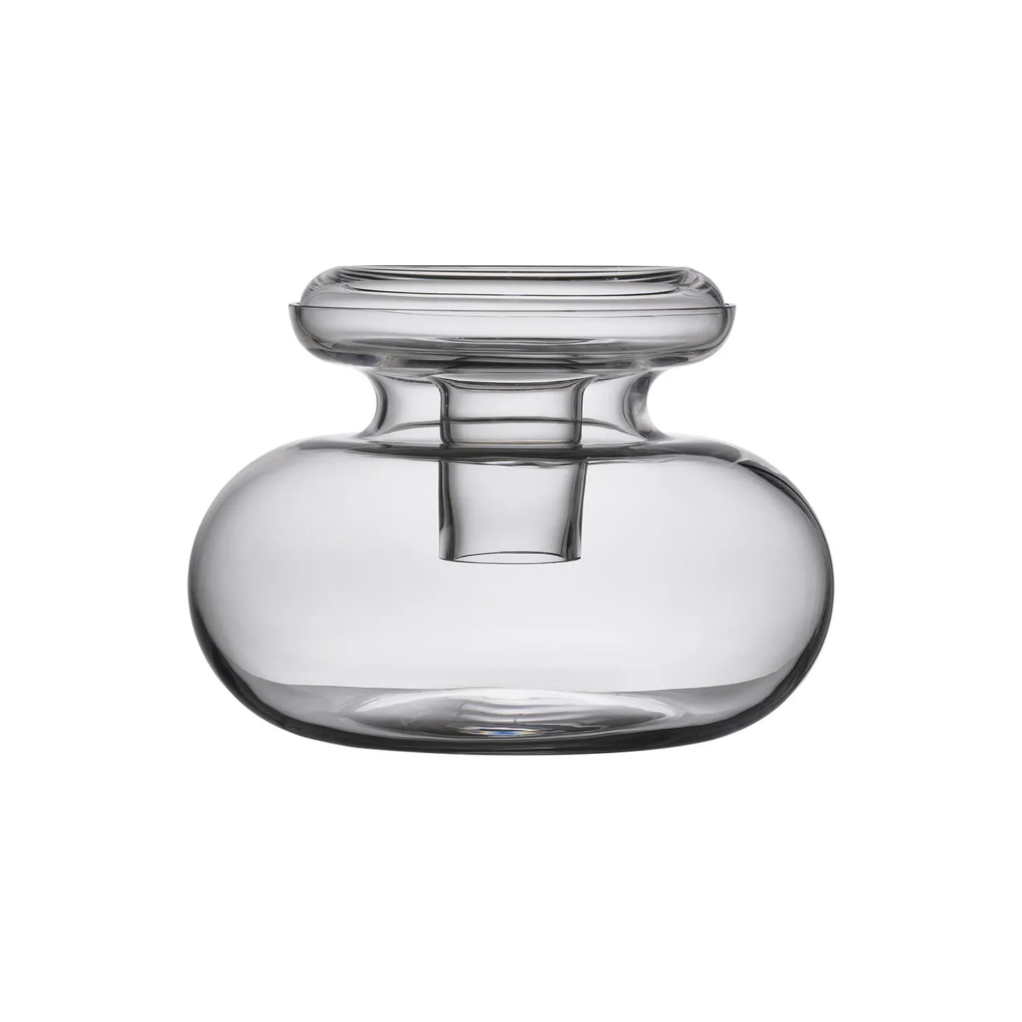 Inu vase, pure clear