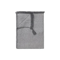 Isolde plaid, mix stormy/albicant