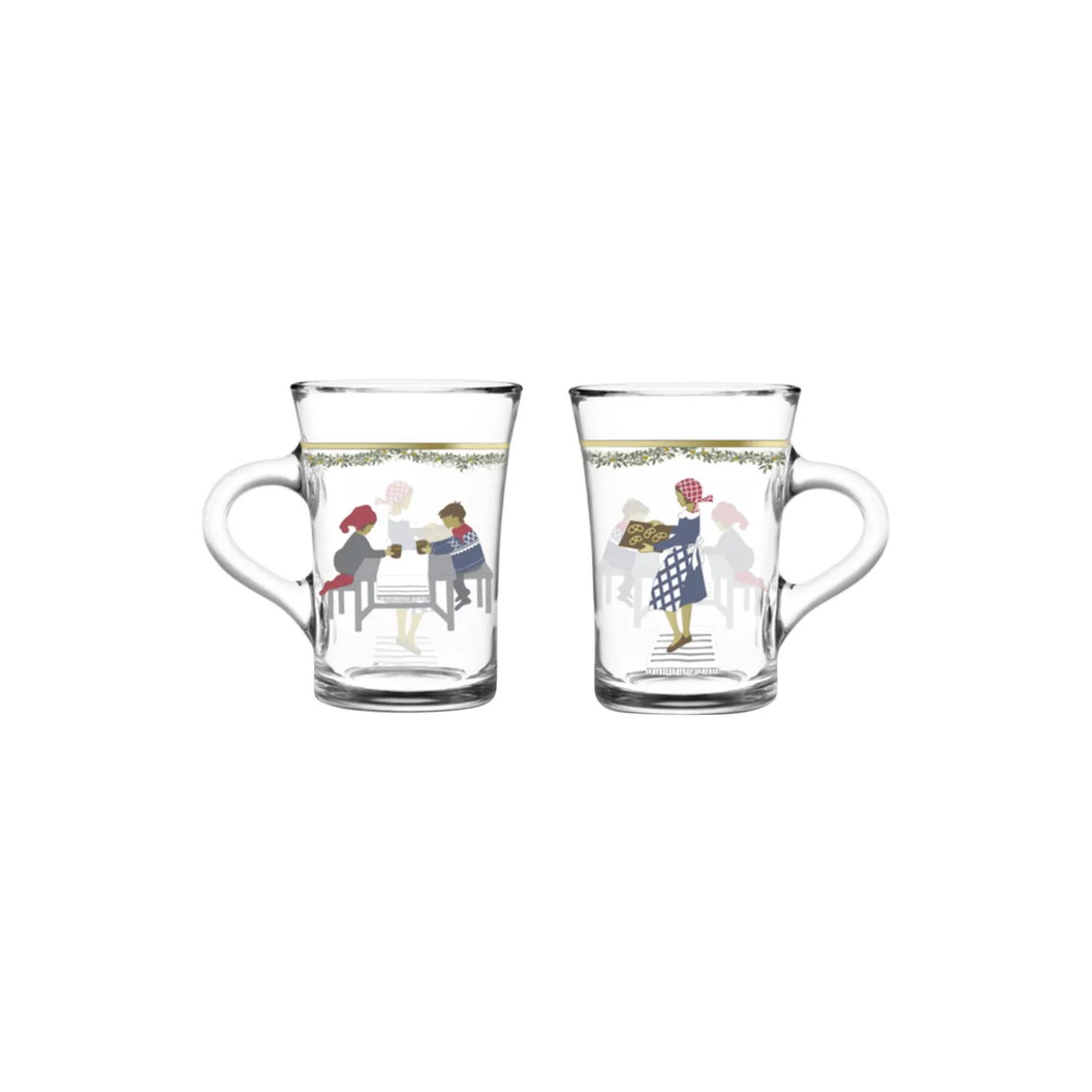 Jule hotdrink glas 2024, 2 stk.