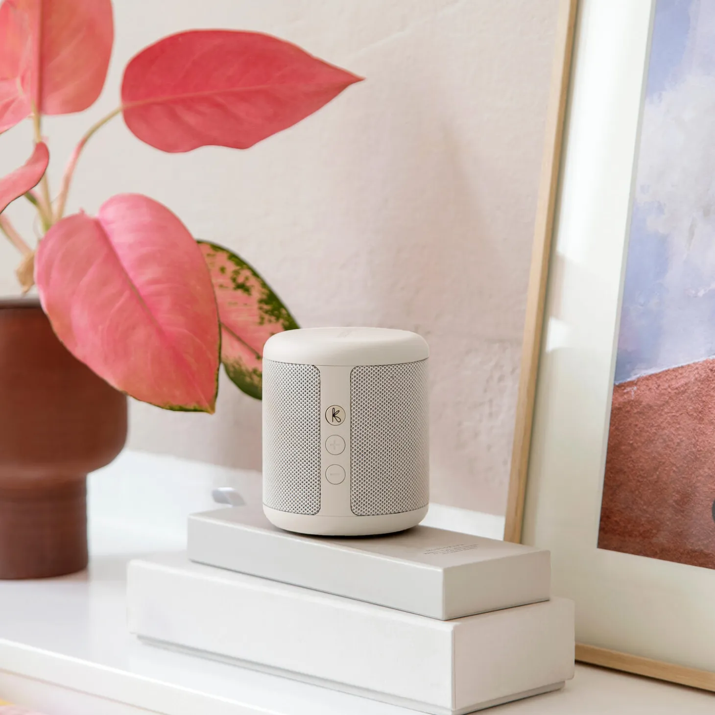 Karl Bluetooth Højttaler, soft white