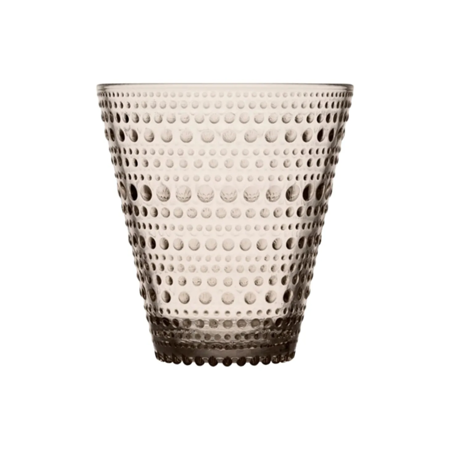 Kastehelmi drikkeglas 2 stk., linen