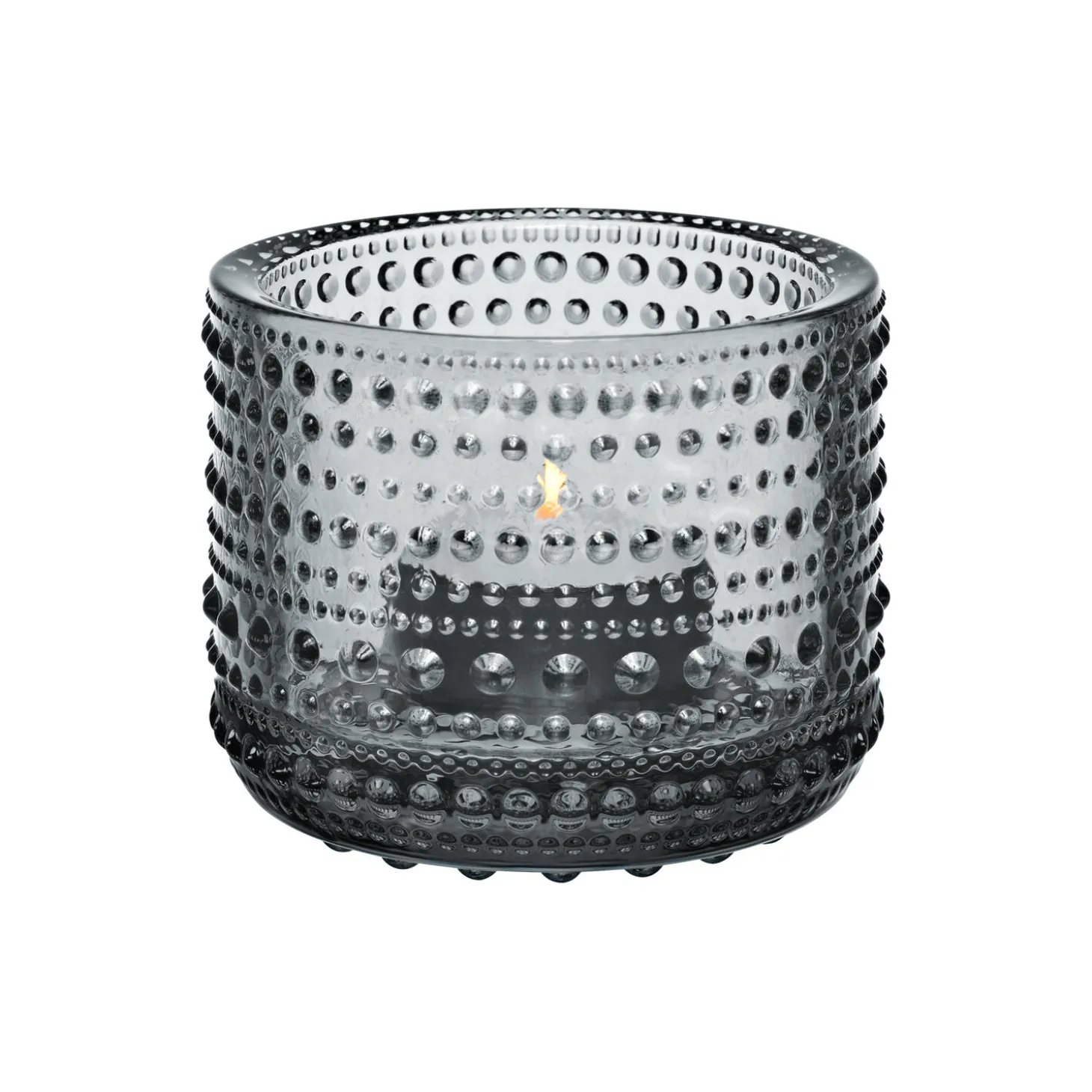 Kastehelmi fyrfadsstage, grey