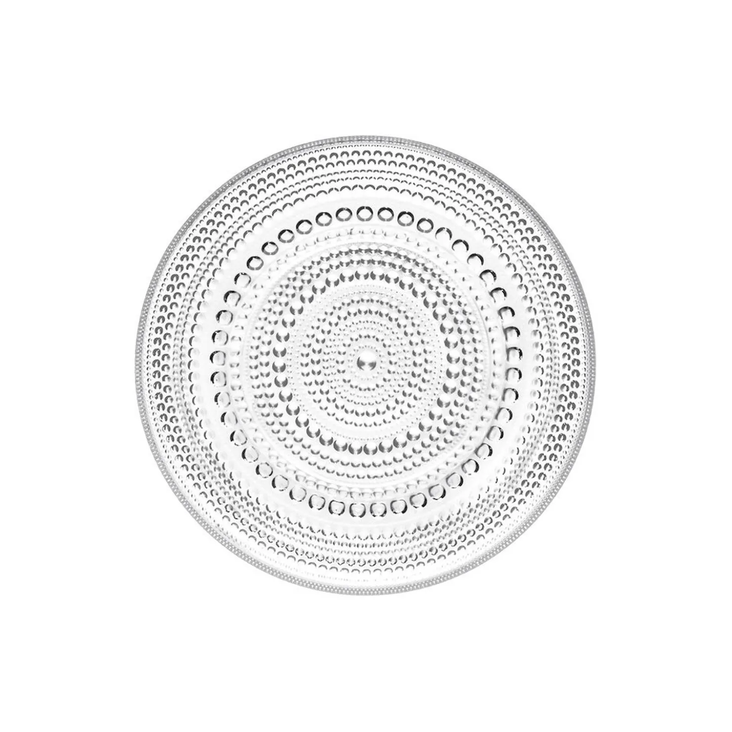 Kastehelmi tallerken Ø 17 cm, clear