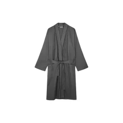 KIMONO+ morgenkåbe med for, slate
