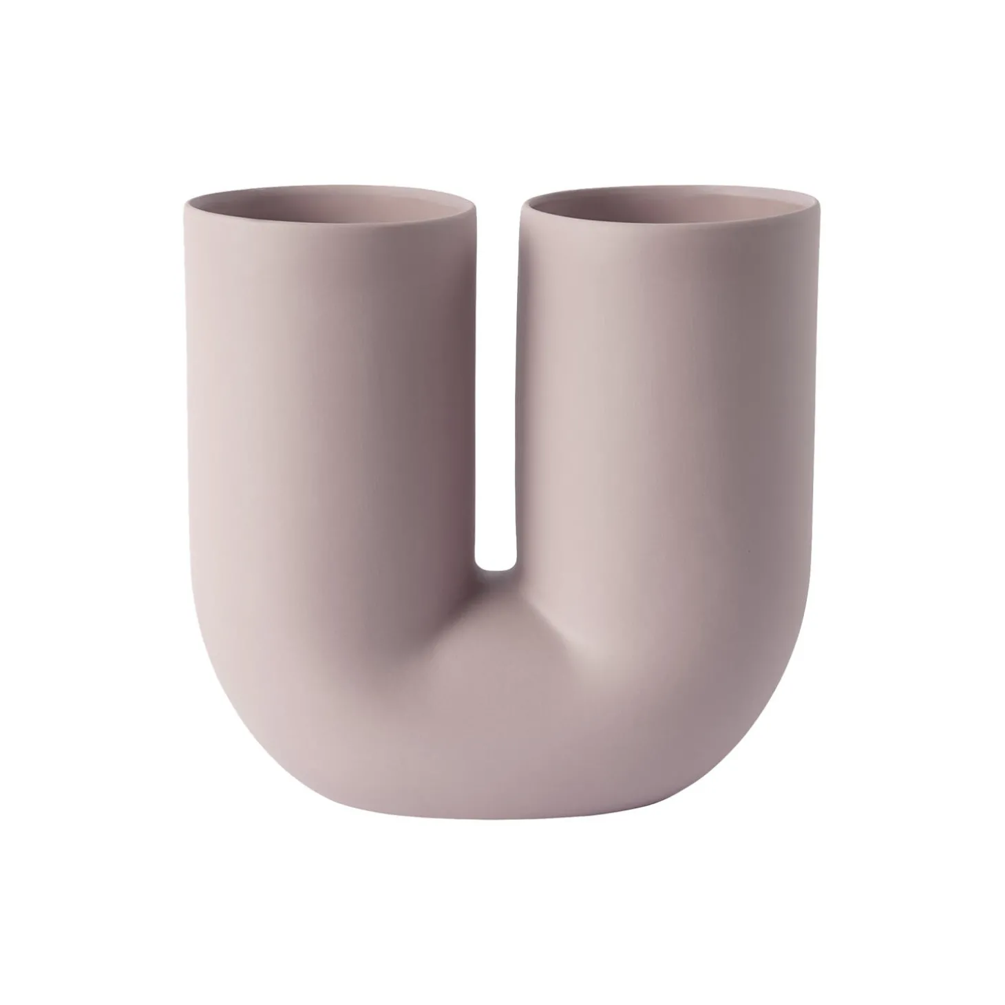 Kink Vase, dusty lilac