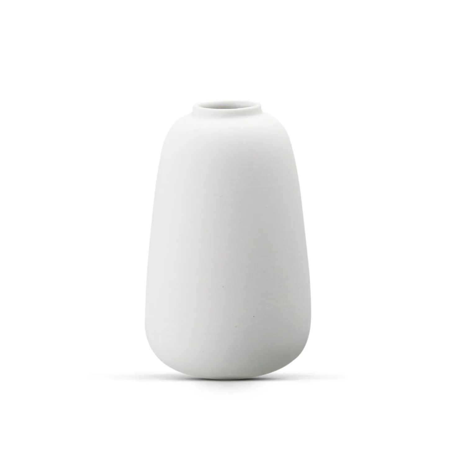 Klassisk vase mikro, hvid