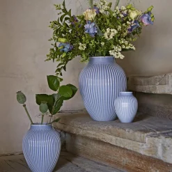 Knabstrup vase ripple, lavender