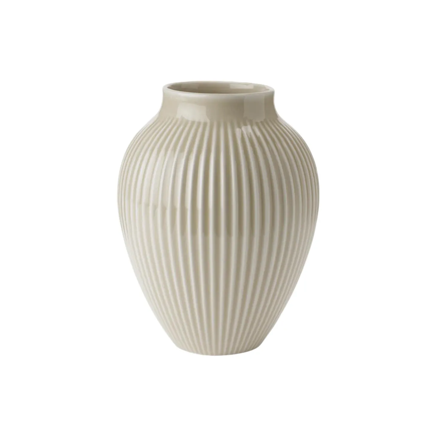 Knabstrup vase ripple, sand