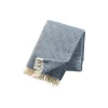 Knut Uld plaid, smokey blue