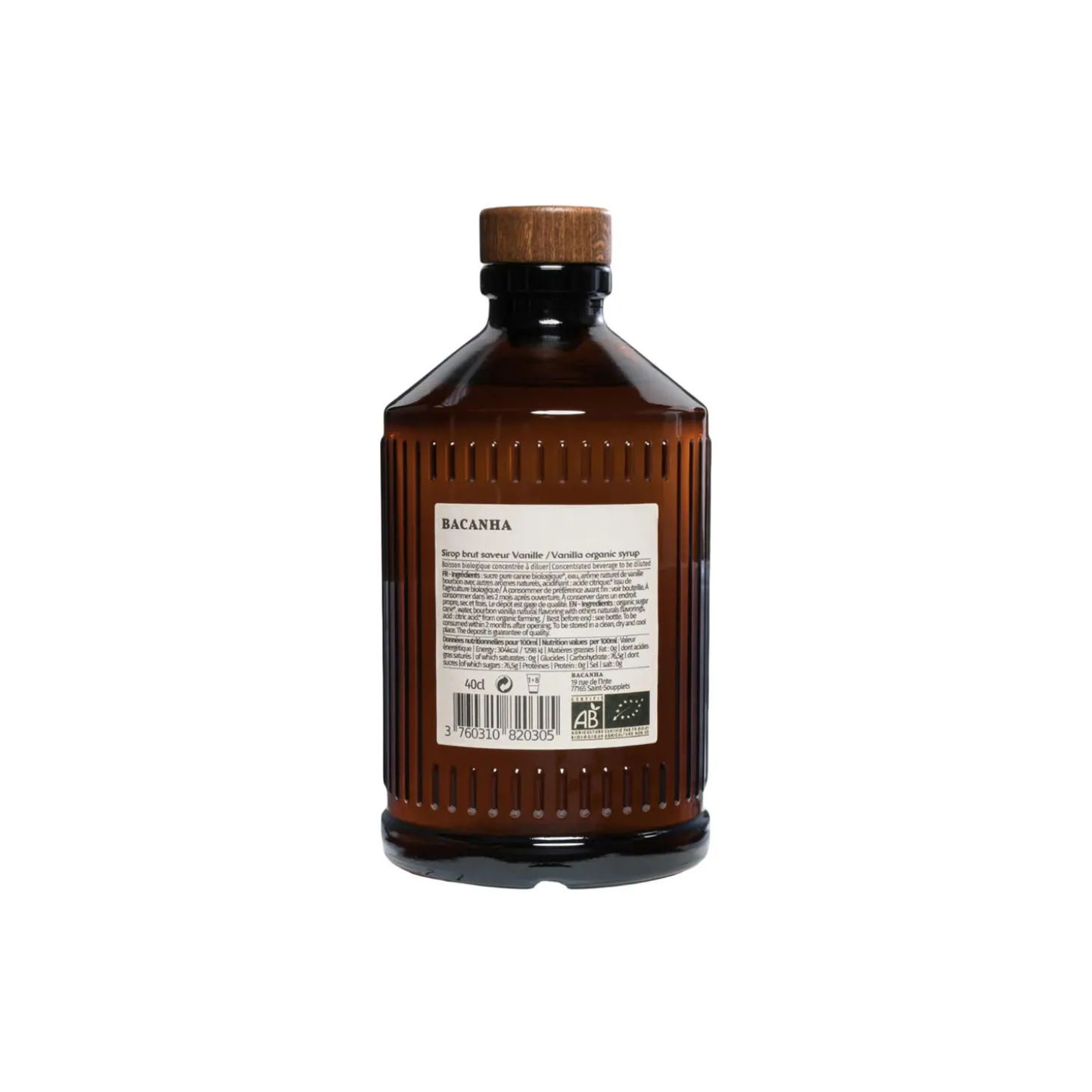 Økologisk sirup - Vanilje