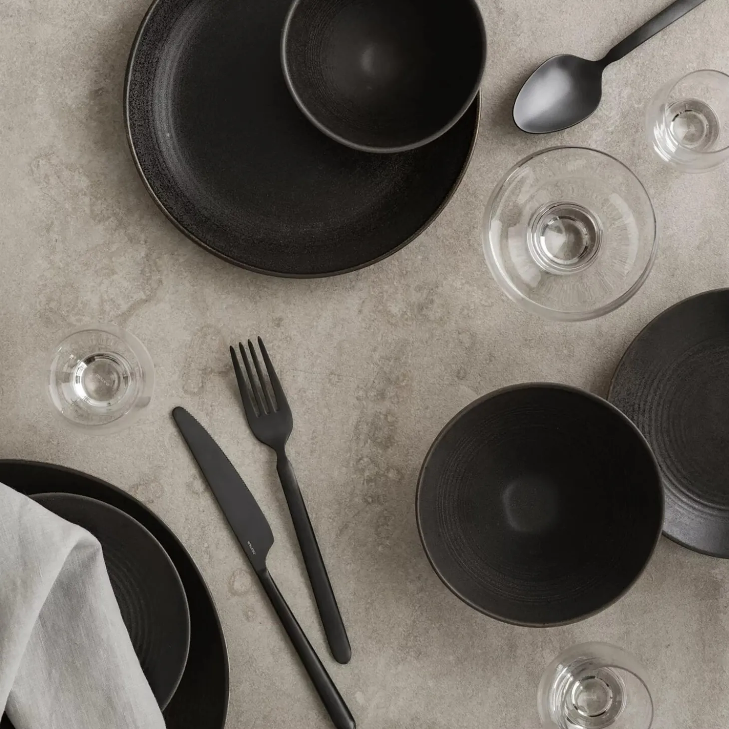 KUMI Side Plate Ø 16 cm, espresso