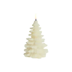 LED Christmas Tree Candle 15 cm, ivory