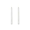 LED Kronelys 2-pak, hvid