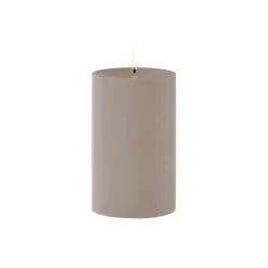 LED udendørs bloklys 15 cm, sandstone