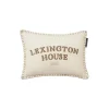 Lexington House Pillow, lt beige/olive