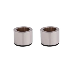 Light Candleholder 2 pcs, chrome
