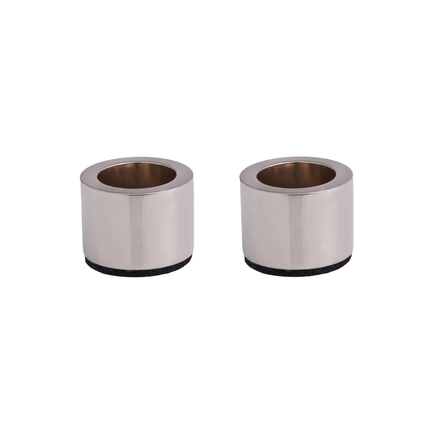 Light Candleholder 2 pcs, chrome