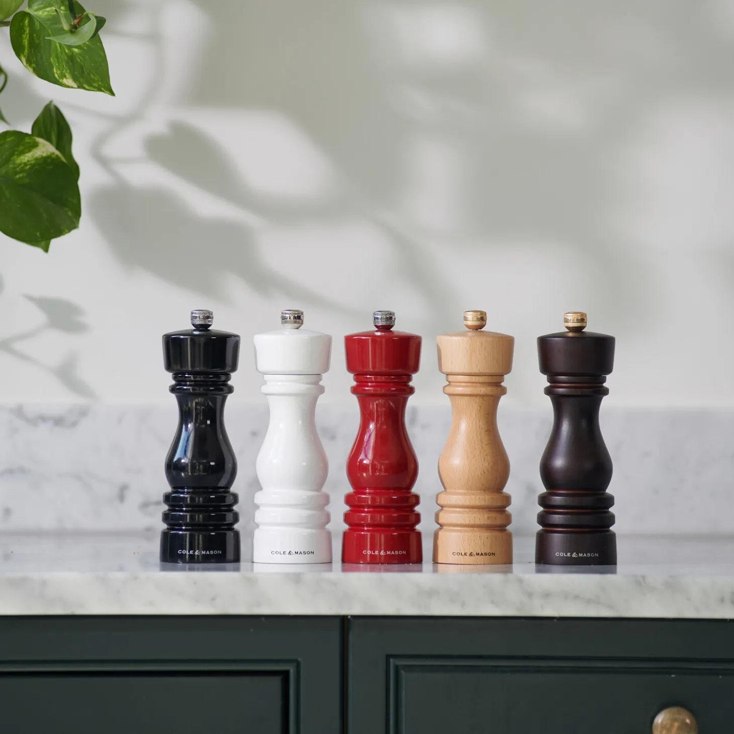 London Salt and pepper set, sort