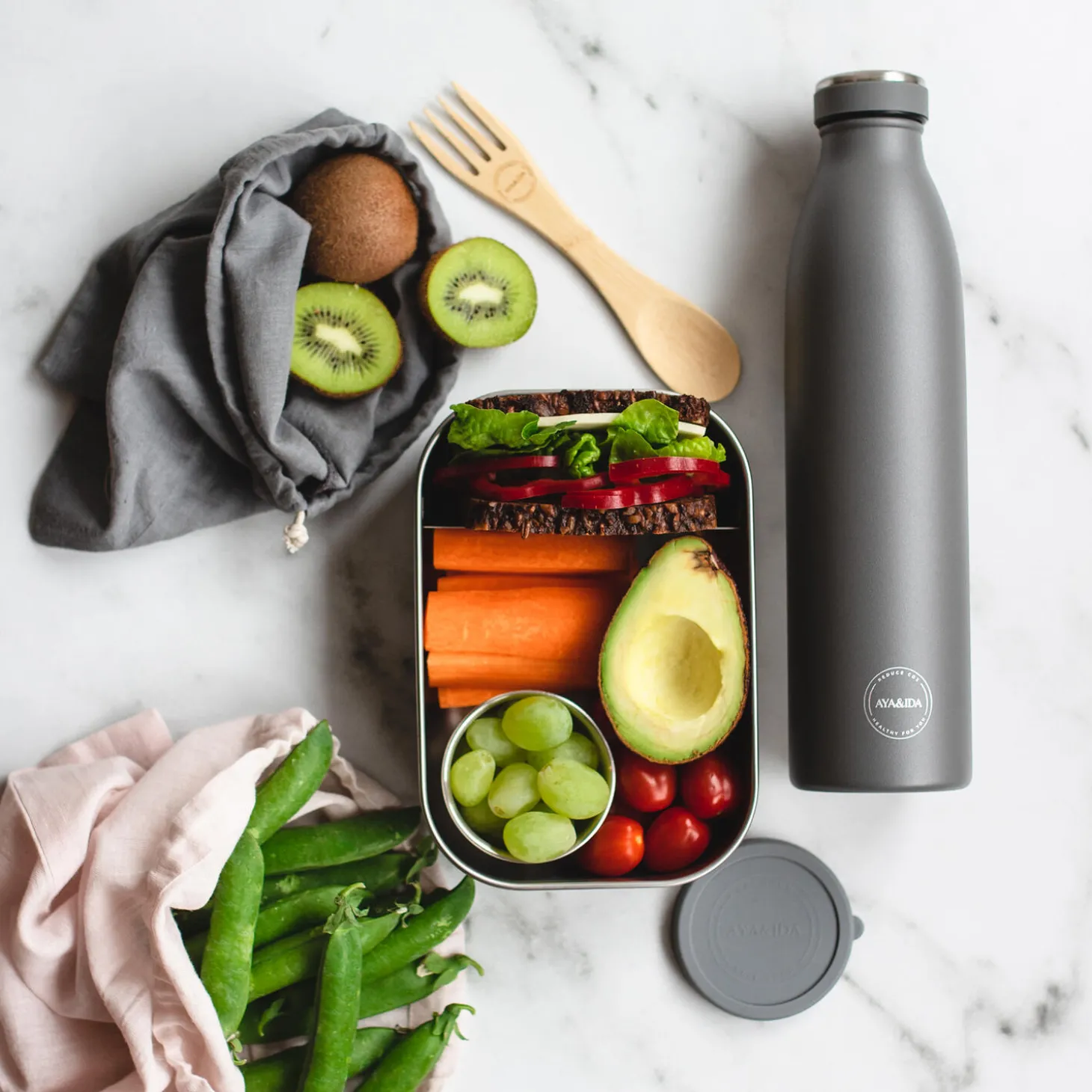 Lunch Box, dark grey