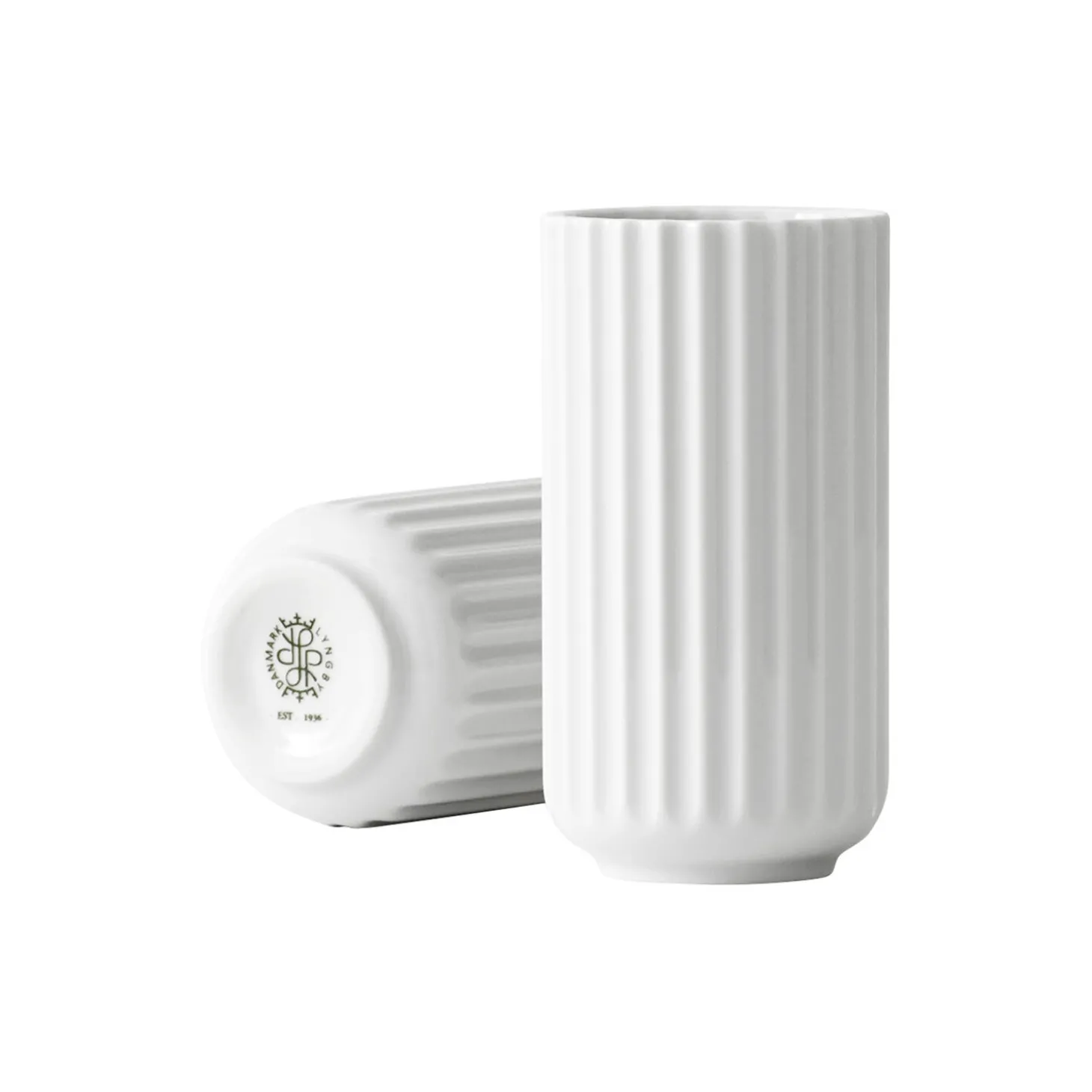 Lyngby Vase, hvid