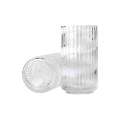 Lyngby Vase, swirl hvid