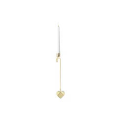 2025 Lysholder Hjerte, guld