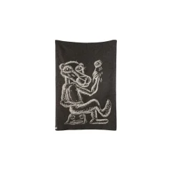 MELGAARD Throw, grey/natural
