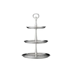 Merle etagere, sølv