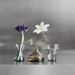 Midsummer Bird's-foot Trefoil Mini vase 8,8 cm, grey