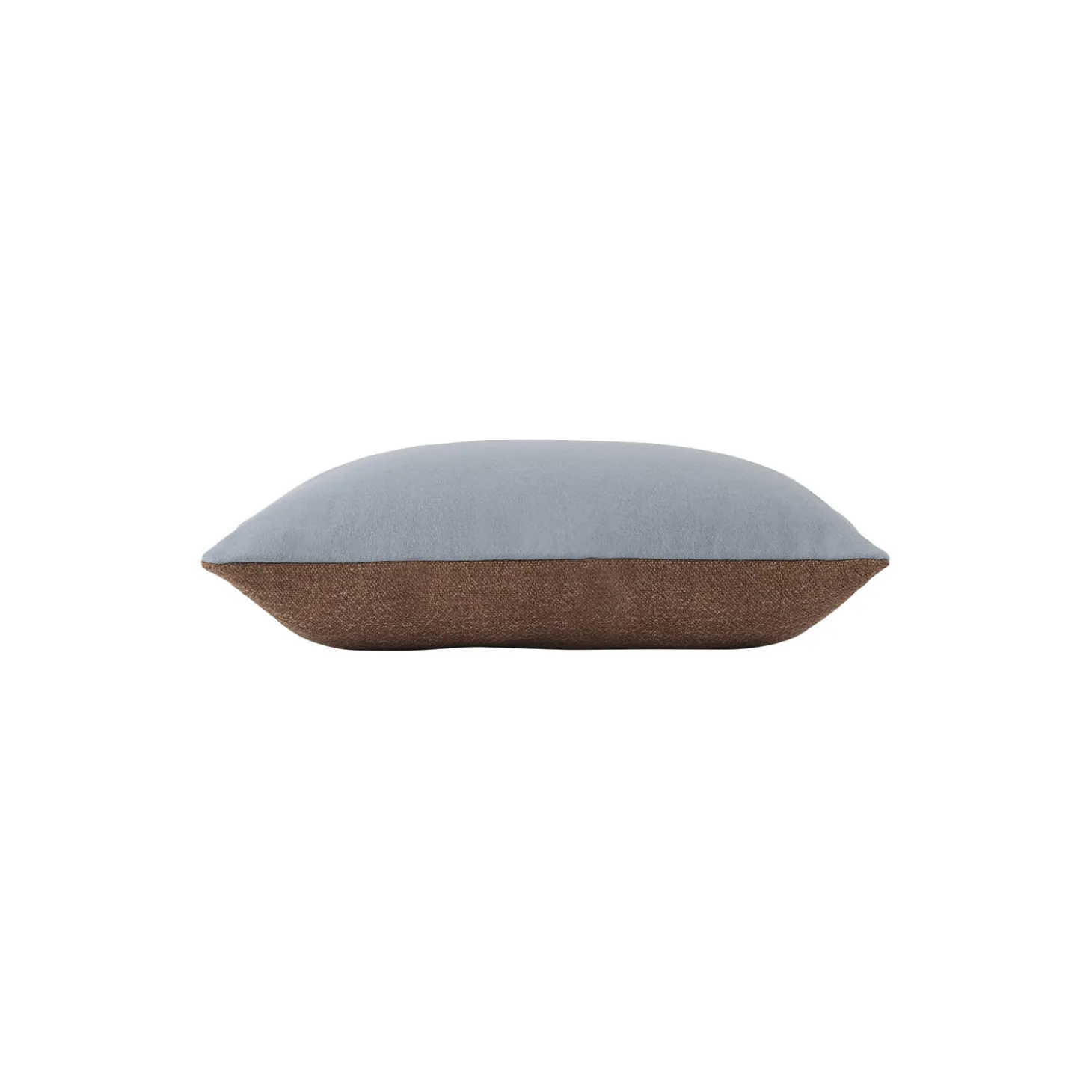 Mingle Cushion, copper brown/light blue