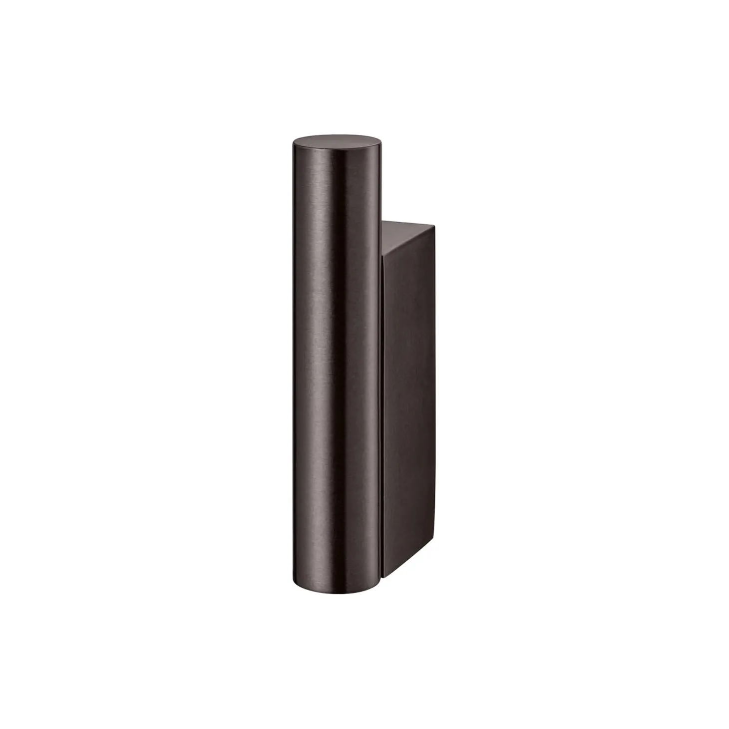 MODO Wall Hook, burned metal/metallic finish