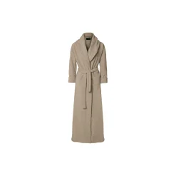 MOUNT EVEREST fleece bathrobe, beige